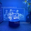 The Avengers, night light, creative touch table lamp for bed, lantern, 3D, creative gift, remote control, 16 colors