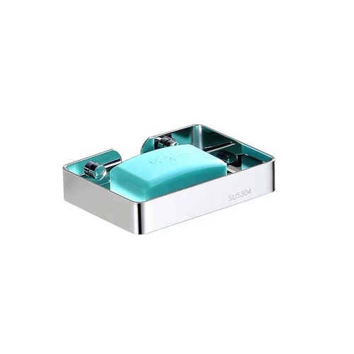 304 stainless steel soap box bathroom bathroom drain soap box bathroom hotel wall hanging rack manufacturer