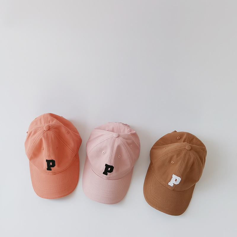 Children Unisex Simple Style Letter Solid Color Baseball Cap display picture 2