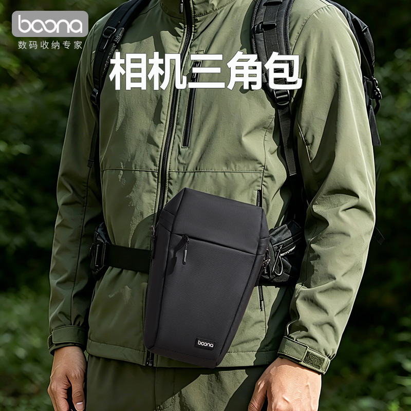Camera Bag, Triangle Bag, Digital Slr Photography Bag, Shoulder Bag, Crossbody Waist Bag, Suitable for Fujifilm Camera Bags
