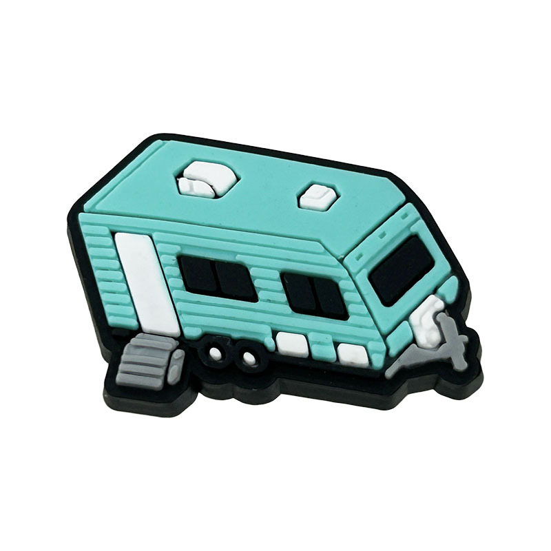 Comercio electrónico transfronterizo al por mayor zapatos de goma suave zapatos de flores accesorios PVC de dibujos animados veneno mortal experto agujero Zapatos de flores hebilla