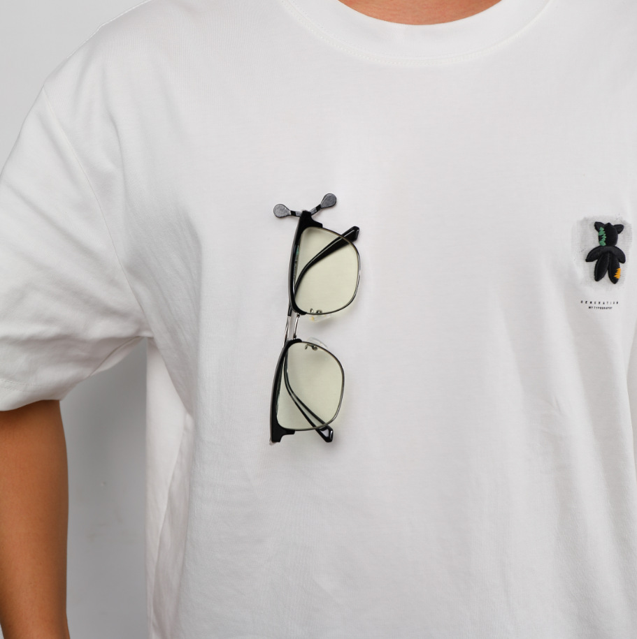 Magnetic glasses holder, magnetic badge pin, work ID badge, earphone clip, tool, magnetic glasses clip for collar and shirt