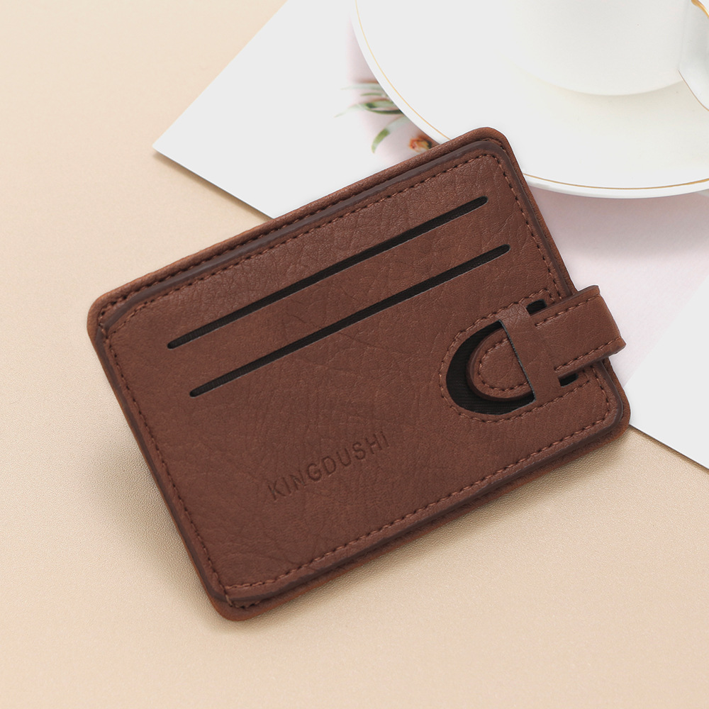 El nuevo paquete de tarjetas es simple, ligero, elegante, de alto valor, juego de tarjetas de banco de autobuses, juego de tarjetas de crédito, juego de cambio portátil, paquete de tarjetas