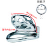FRRK stainless steel glasses snake belt anti -detachment lock and smooth anti -escape control desire to speak for convenience to urinate chastity