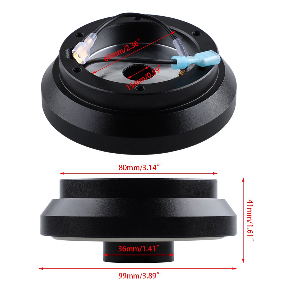 Car Modification Accessories Steering Wheel Base Steering Wheel Connection Adapter Suitable for Mitsubishi Subaru 100H