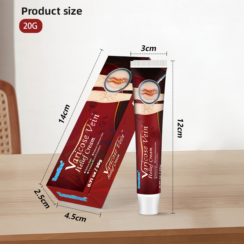 Sumifun Amazon Ungüento transfronterizo Ungüento intravenoso Ungüento Maikang Ungüento Mai Lishu Ungüento vascular de pierna de lombriz de tierra