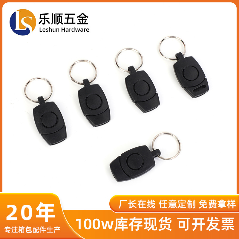 Gancho de plástico con anillo de hierro para bolsos de cintura y pierna, ganchos para llaves de mochila, accesorios de plástico para equipaje de exterior al por mayor. image 1