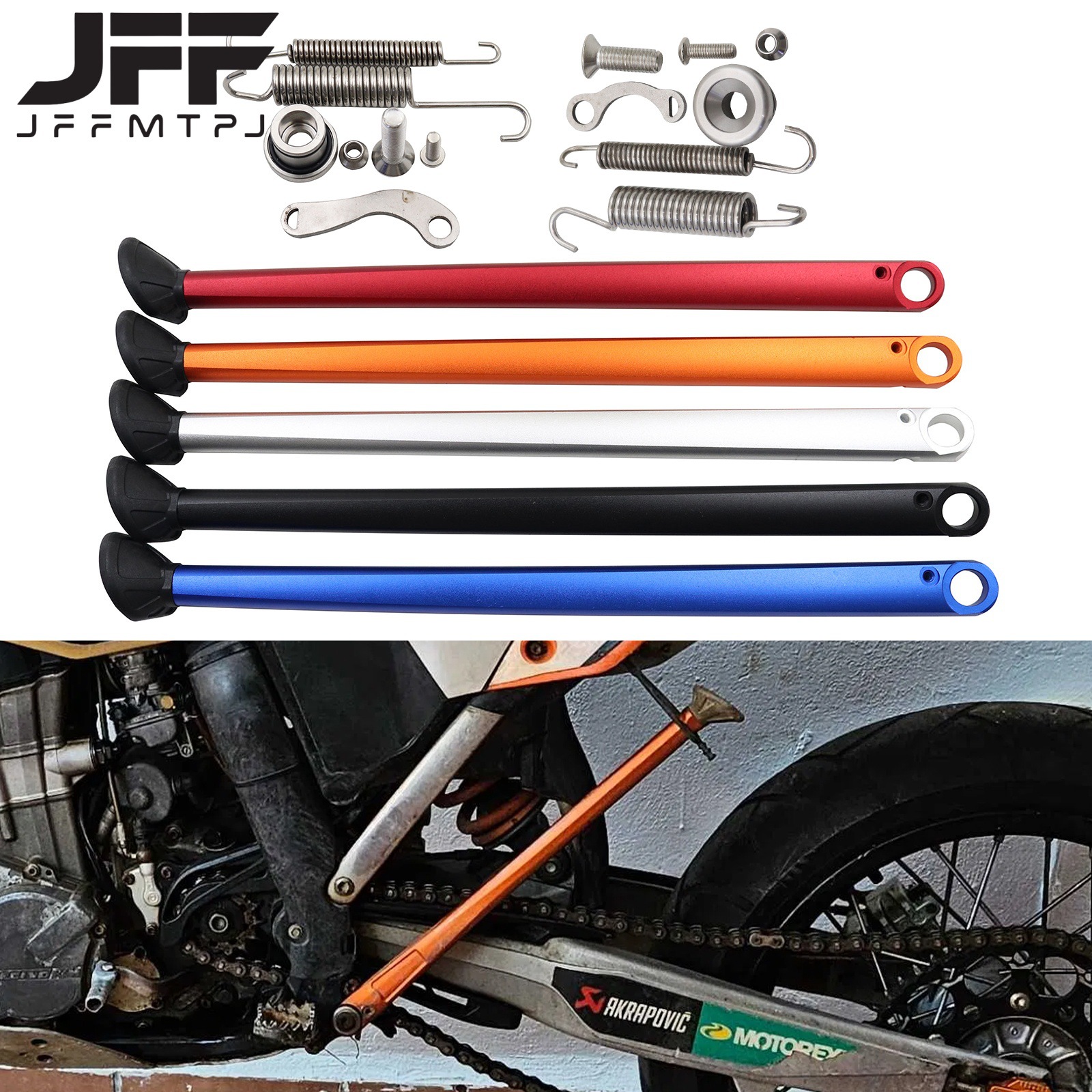 Suitable for 150-530EXC/XCW off-road vehicle modification CNC aluminum alloy car ladder support frame side support tripod
