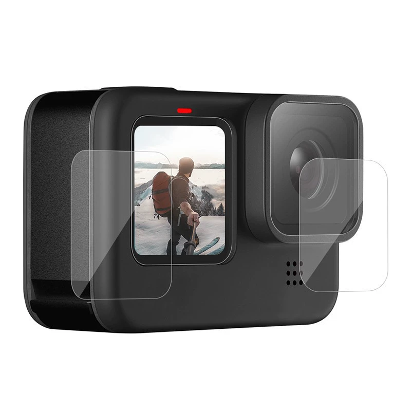 Защитная пленка для камеры TELESIN Tai Xun Gopro12 закаленная пленка GOPRO11/10/9 защитная плёнка для камеры стеклянная пленка