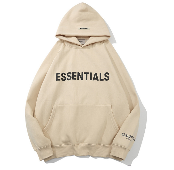 クロスボーダーfear of god fog essentials潮牌衛衣oversizeカップル綿パーカー|undefined
