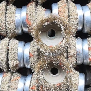 Rust removal wheel grinding wheel thorn wheel polishing wheel steel wire wheel 16 hole bowl type steel wire wheel