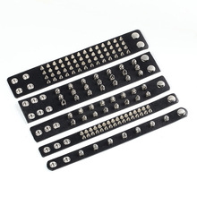 跨境朋克风铆钉手链摇滚尖钉手腕带非主流男士皮质个性手镯