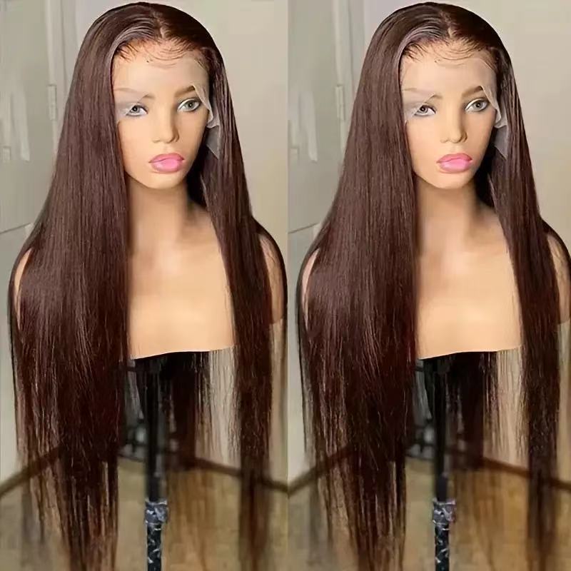 ヨーロッパとアメリカのクロスボーダーアマゾンファッションミディアムロングストレートヘアレディースウィッグ高温シルク化学繊維メーカー卸売フルヘッドギア|undefined