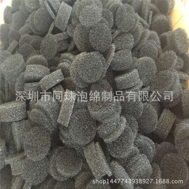 机器油缸大网状管 40PPI过滤海绵柱子 静音管道风机空滤绵东莞