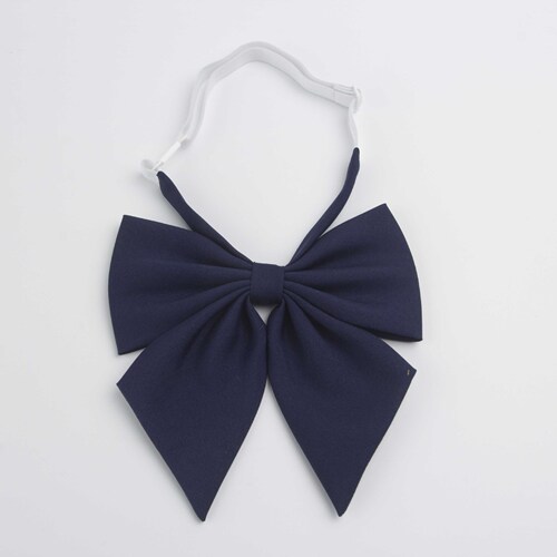 Academy JK Uniform Tie for Girls, Japanese Style Small Accessories, Lapel Bow, Versatile Red Solid Color Feather Bow Tie Accessory