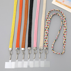 Korean Best-Selling New Knitted Rope Crossbody Chain Phone Charm Strap Decorative Accessory Anti-Fall Phone Chain Small Gift for Women
