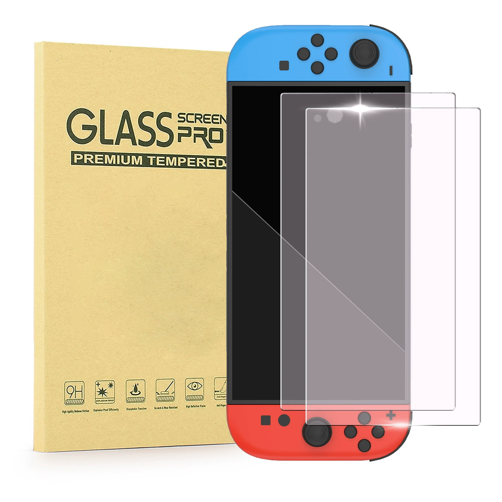Защитное стекло для игровой консоли Nintendo Switch 2, пленка-защита экрана
