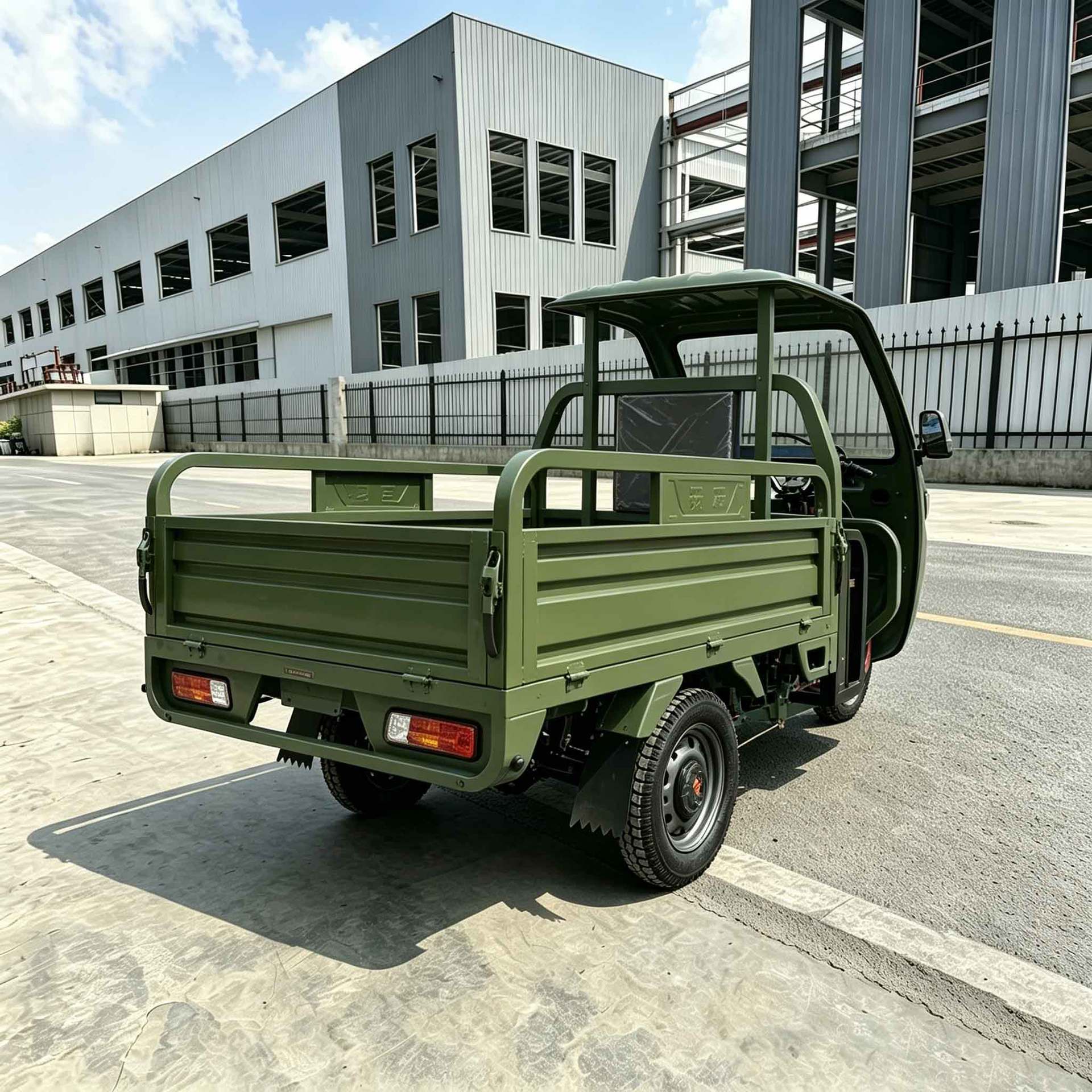 Cross-Border Passenger-Carrying Tricycle, Passenger Transport, Foreign Trade Export, Fuel-Powered, Strong Load Capacity, African Tricycle, Cargo Vehicle