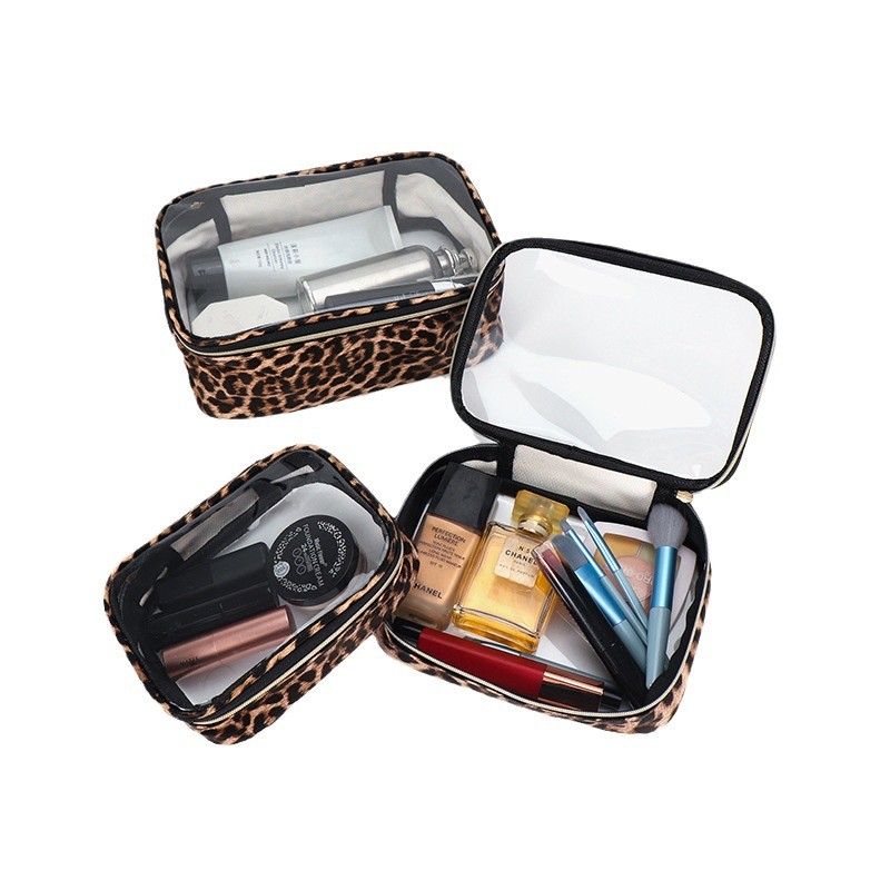 Spot al por mayor nueva bolsa cosmética, cepillo cosmético, bolsa de almacenamiento de viaje portátil de gran capacidad, inspección de viaje en el aeropuerto