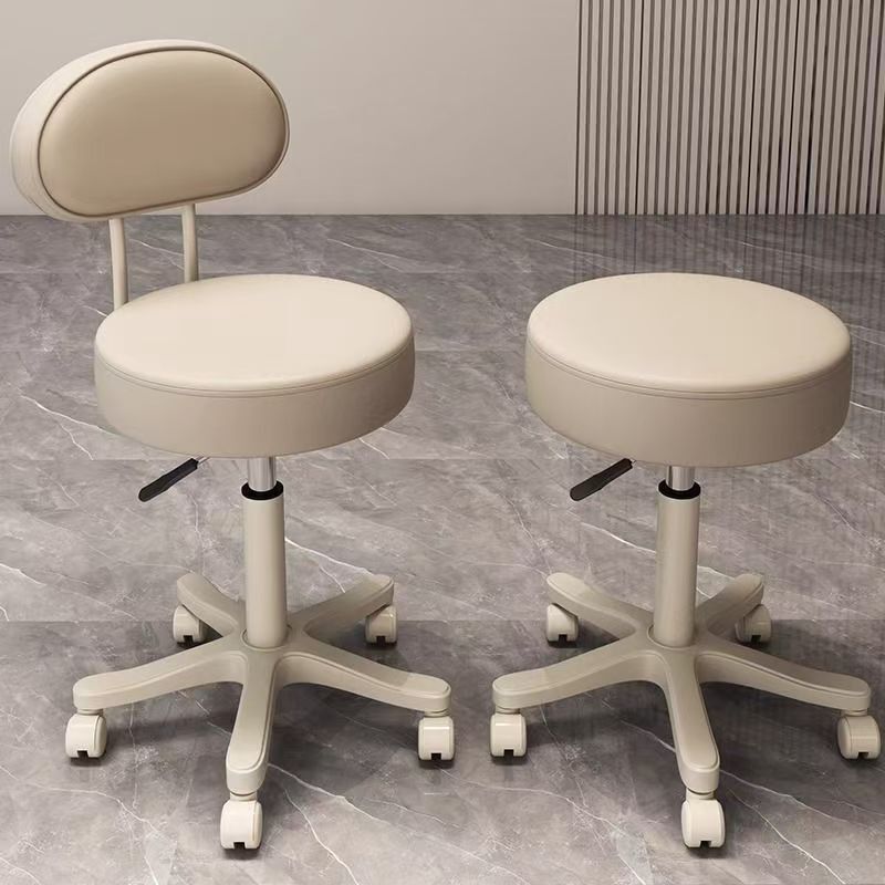 Beauty Salon Stool, Home-Use Chair with Backrest, Wheeled Chair, Office Chair, Manicure and Makeup Chair, Round Stool, Computer Chair, Bar Stool Beauty Salon Stool, Home-Use Chair with Backrest, Wheeled Chair, Office Chair, Manicure and Makeup Chair, Round Stool, Computer Chair, Bar Stool