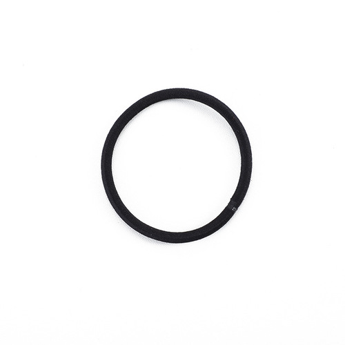Cross-border Korean style thick 4mm black high elastic hair seamless hair rope hair ring diy accessories headwear gifts wholesale