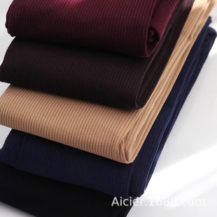 Spring and Autumn 160D Vertical Stripe Shaping Leg All-match Pantyhose Women's Spring and Autumn Micro-pressure Draw Base Socks