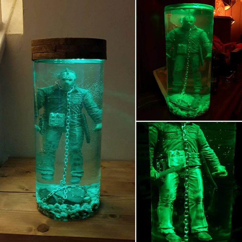 Новый продукт Jason жив! Jason все ещё жив резиновый световой персонаж фильма ужасов