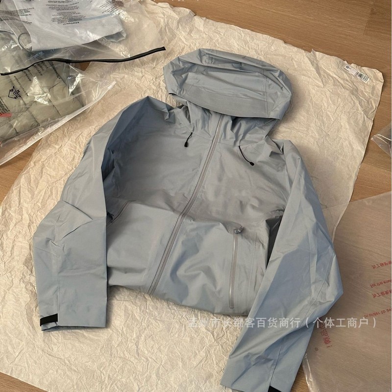 アウトドアレジャー防風防水LT通気フード付きハードシェル突撃服ジャケット貝栗粉クロスボーダーアマゾン|undefined