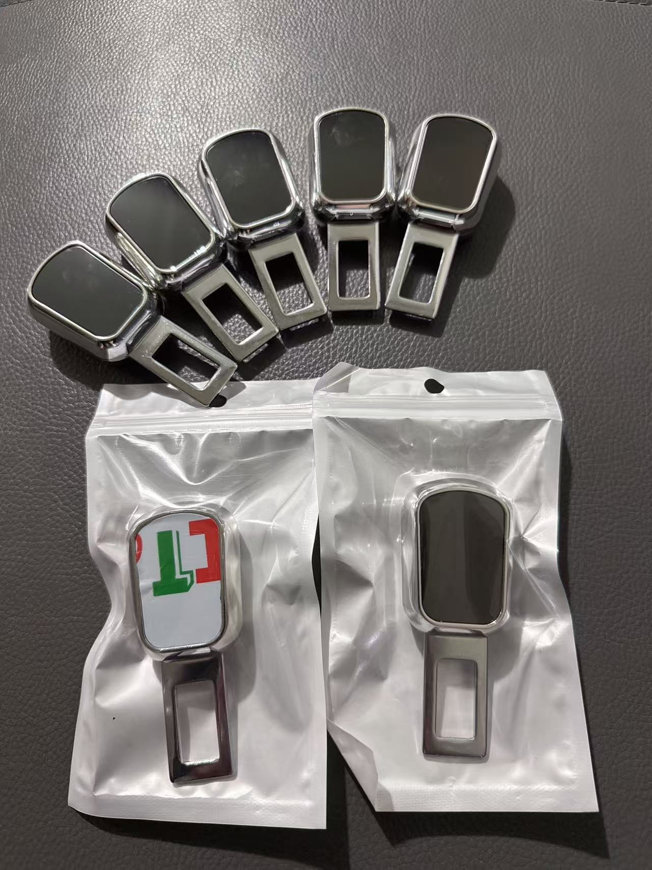 Cross-Border Car Safety Seat Belt Extension Connector, Dual-Use Buckle for Front and Rear Seats, In-Car Insert