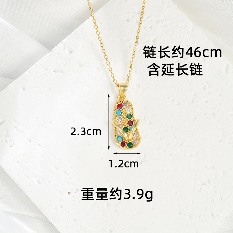 Nuevo diseño de collar de oro de arena vietnamita sensación de diamantes zapatillas pendientes mujeres nicho no se desvanecen joyas al por mayor