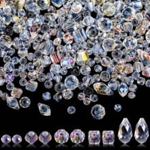 300PCS͸��AB�ʶ�N���������鲣��ˮ�����ֹ�diy������朴���