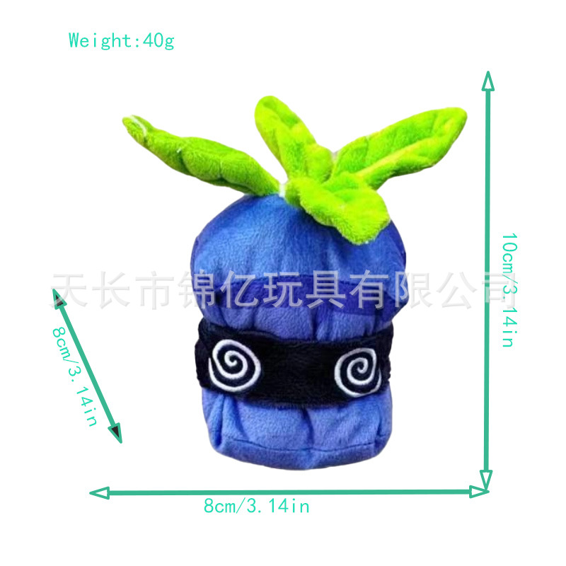 Nuevo producto transfronterizo Devil Fruit Toy bloxfruit juego periférico muñeco de peluche caja de muñecas en stock