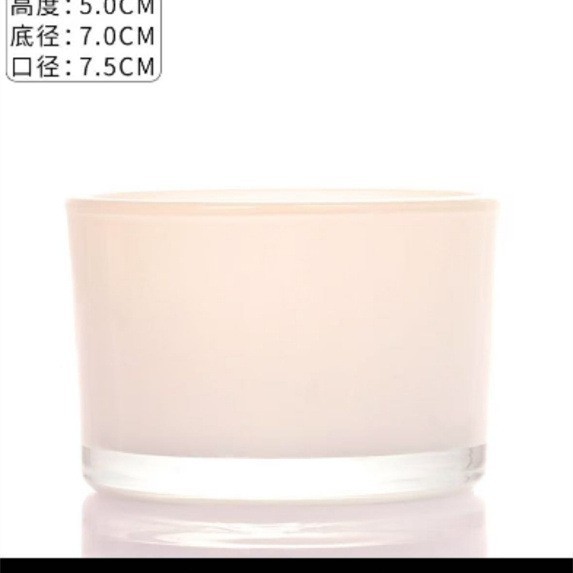 ティーカップガラス燭台diyろうそく材料燭台カップ4点ティーカップ口径4.6高さ2.5cm|undefined