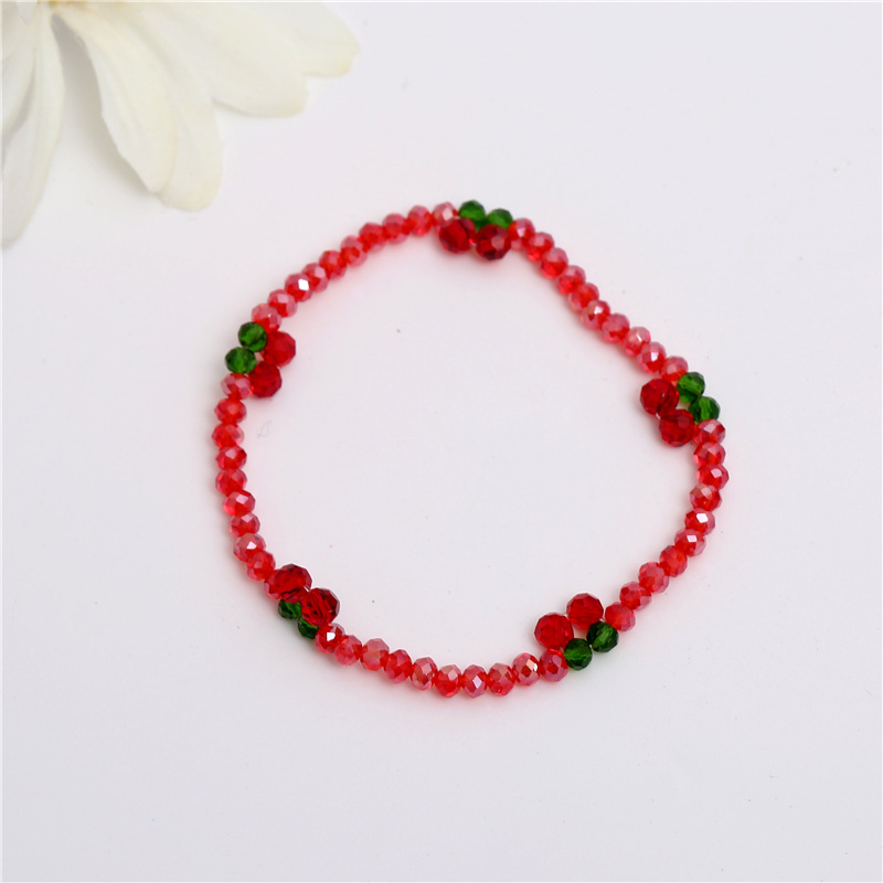 F002 红色樱桃手链 2022.08.21.