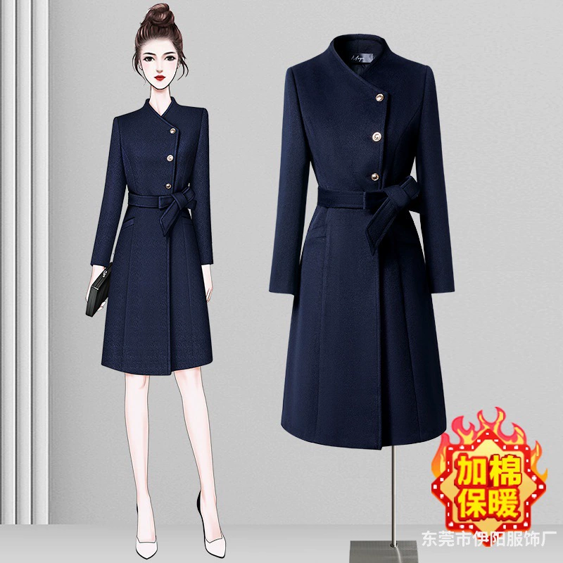 Зимнее профессиональное шерстяное пальто