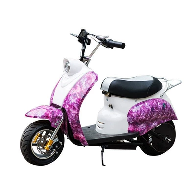 Factory Cross-Border Export of Electric Harley Electric Car, Kidsren's Mini Two-Wheeled Motorcycle, Mobility Cycling Battery Car (Elektrikli motosikletlər) - violet