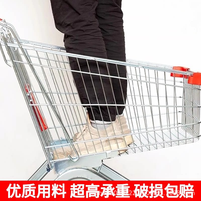 Carrito de compras de supermercado nuevo multifuncional carrito de compras carrito de compras doméstico propiedad carrito de compras almacén de carritos de manejo de camiones