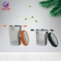 双柄304硅胶不锈钢过滤器