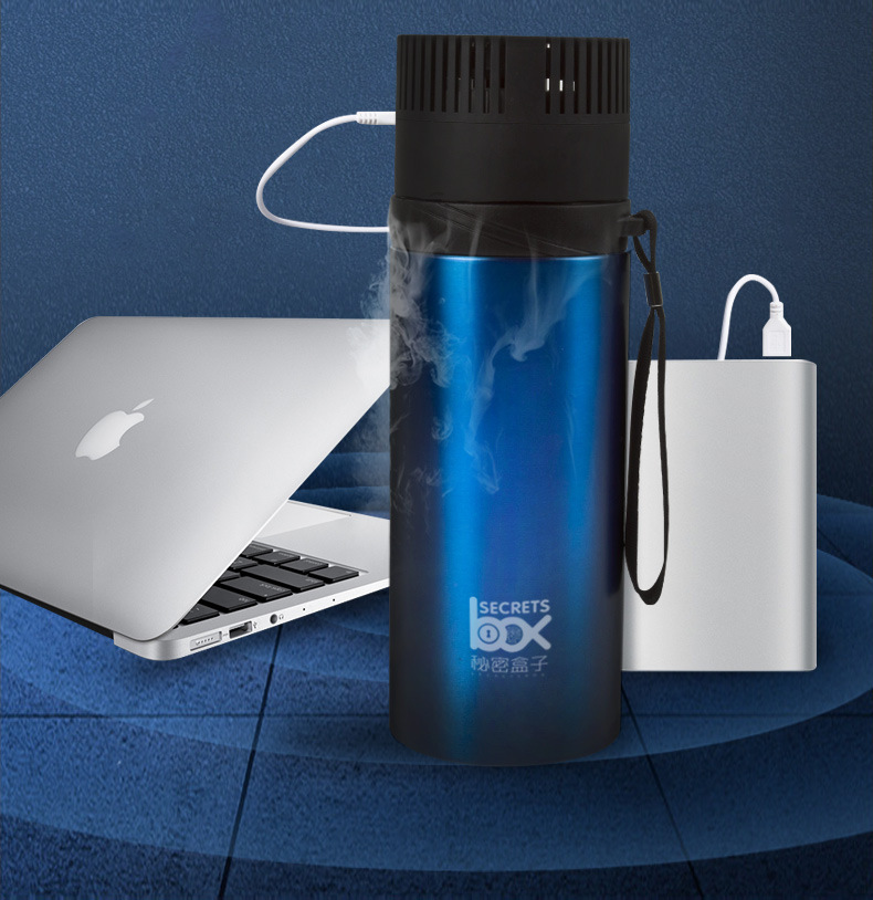 Portable insulin refrigerated box car mini refrigerator mini medicine beverage cooling Cup outdoor car refrigerated box