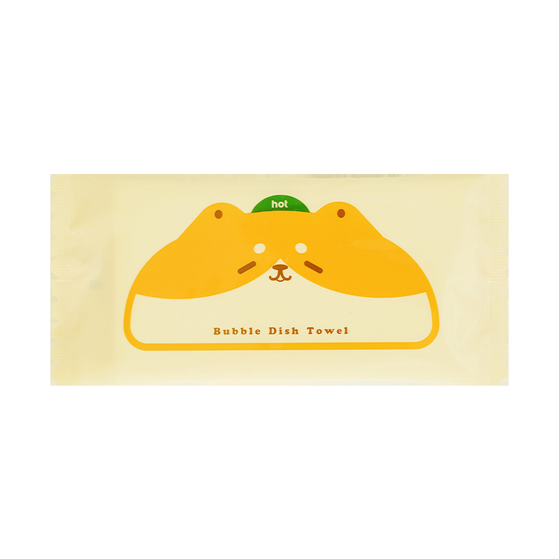버블 접시 타월