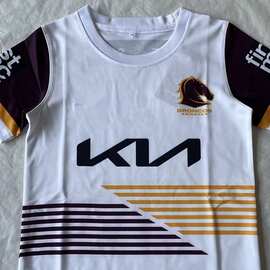 Rugby Jersey 2024 野马主客场童装橄榄球服球衣