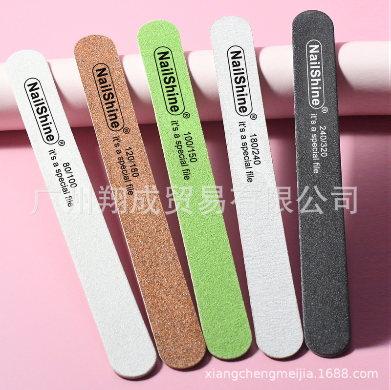 High-Quality Manicure Wood Chips, Waterproof Thin Rubbing Strips That Can Be Used with Real Nail Polishing Files for Novices to Practice Manicurists