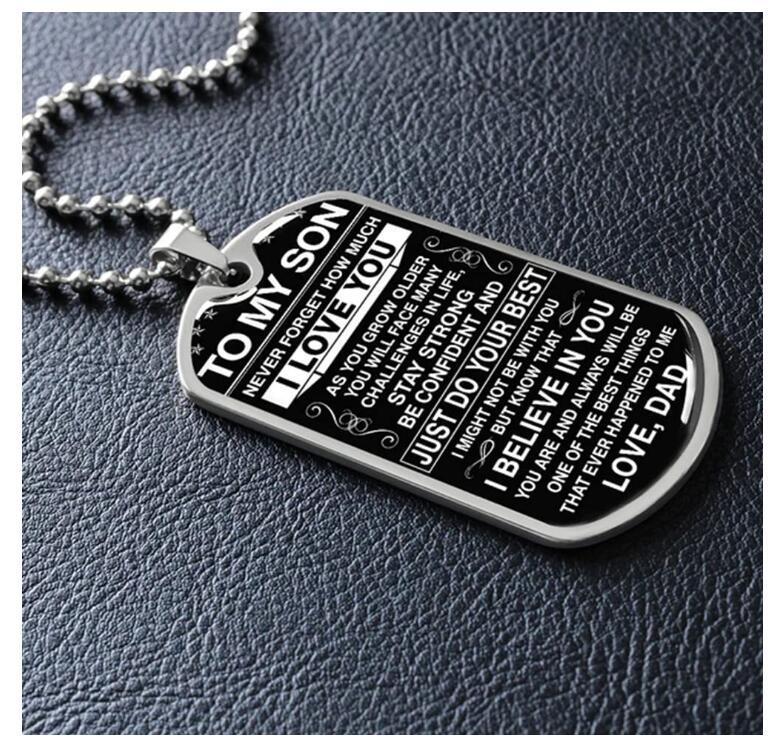 1 Piece Fashion Letter Stainless Steel Plating Unisex Pendant Necklace