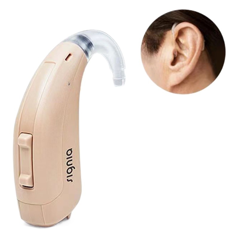 Siemens Xijia productos originales audífono verde Lotus azul SP oído sordo espalda para los ancianos severa alta potencia especial