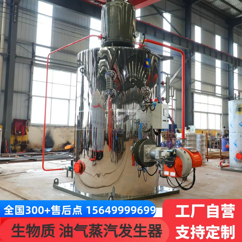 燃气蒸汽发生器蒸汽锅炉1吨2吨4吨6吨采暖食品加工生物质热水锅炉