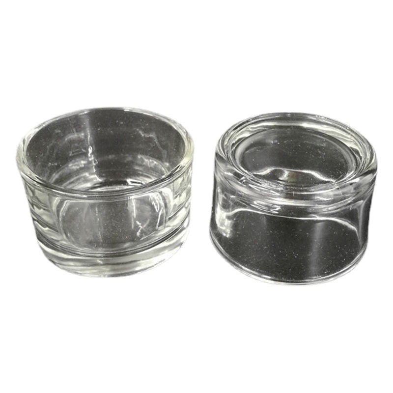 Caliber 52 * bottom 50 * height 33mm glass candle Cup, glass candle holder, No. 13 cup machine pressure glass cup