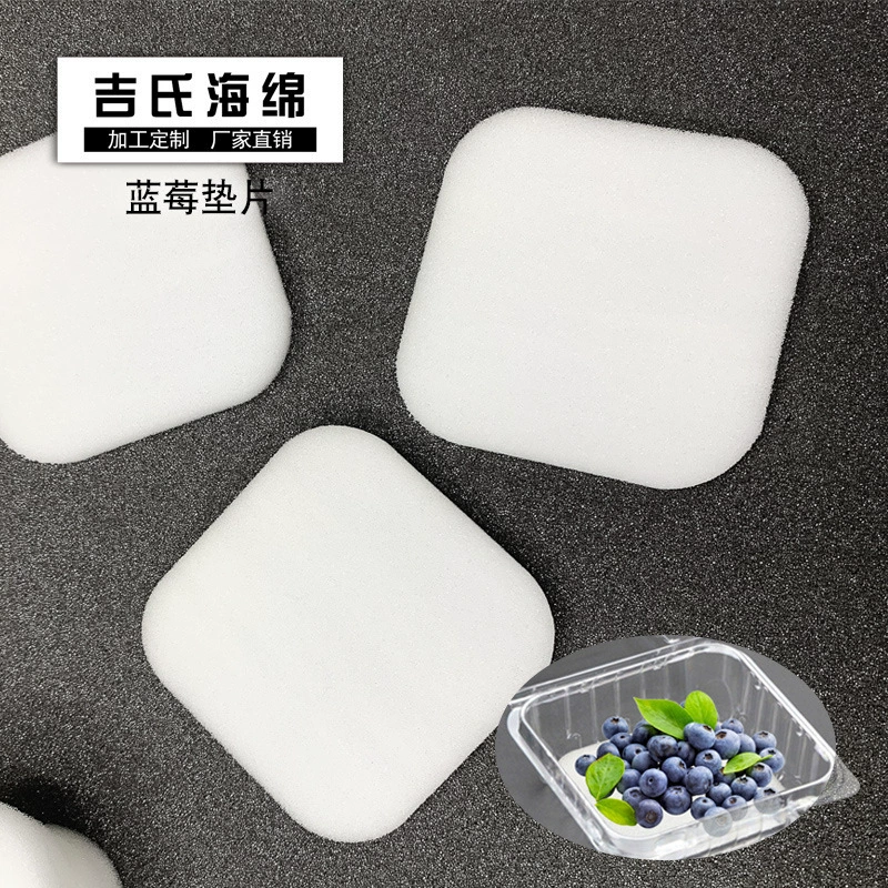 Черничная клубника автомобильная моль упаковка губка Прокладка Фруктовая губка Листы с свежей ударопрочной губкой