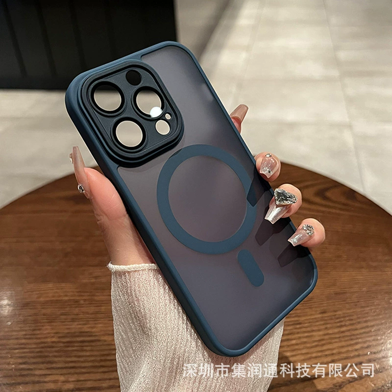 Матовый чехол Apple, совместимый с iPhone 14, защитный чехол с отверстием для камеры, 13 Pro Max