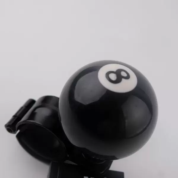 Car modification billiards black eight car steering wheel booster round labor-saving ball car assist steering gear