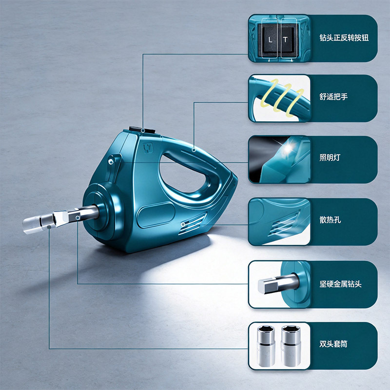 5T electric 0kg jack, car electric hydraulic 0kg jack, electric wrench, portable emergency tire changing equipment